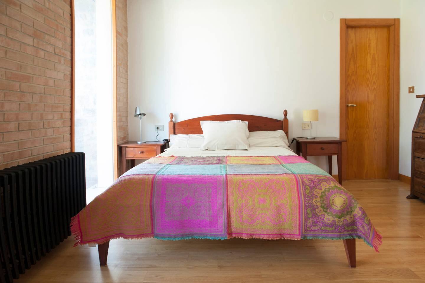 Dormitorio principal en Otxandi Casa Rural, Otxandio