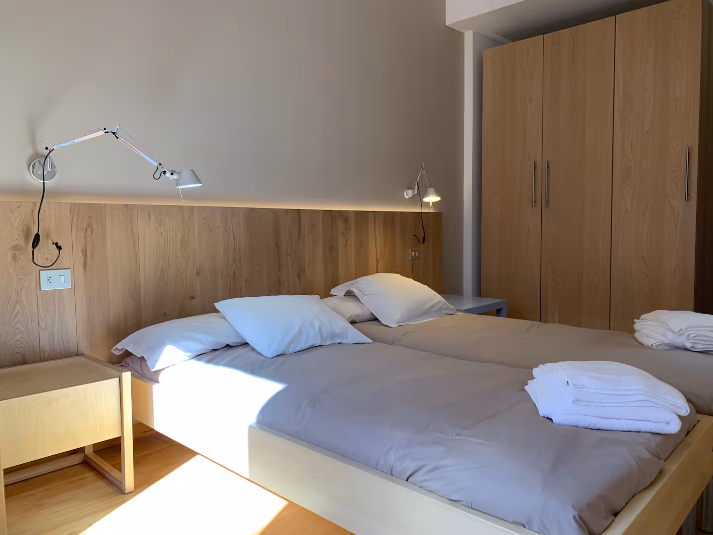 Dormitorio twin en Otxandi Casa Rural, Otxandio