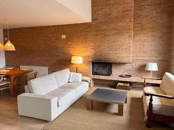 Salón de la casa rural en Otxandio